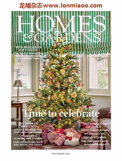 [英国版]Homes & Gardens 住宅与花园PDF电子杂志 2021年12月刊